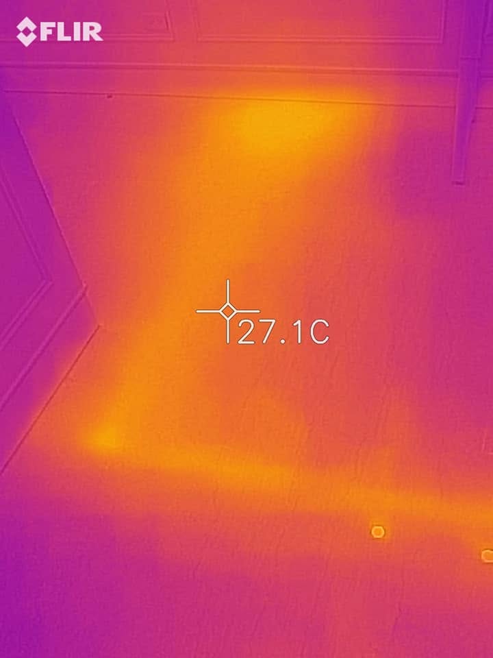 樓地板熱水管灌注止漏現場紀錄
