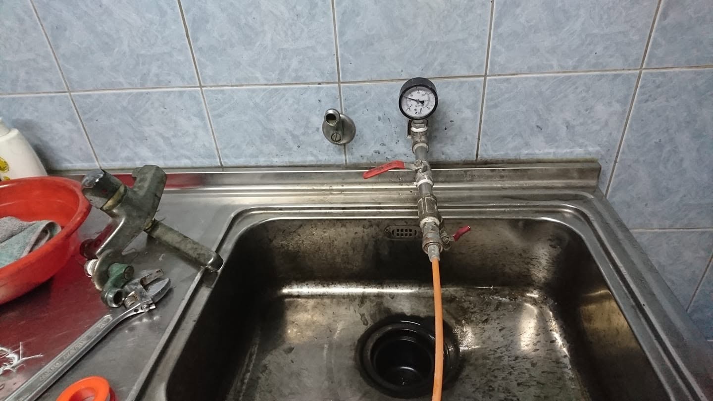 清水地下管路灌注抓漏現場紀錄