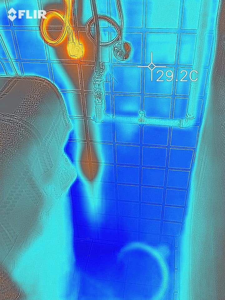 左營熱水管熱像檢測與補管現場紀錄